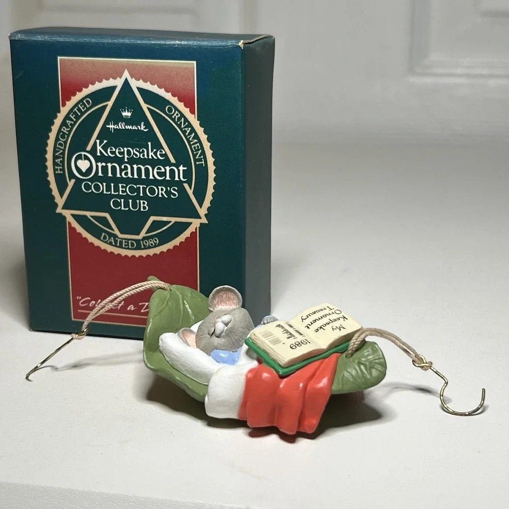 Hallmark Collect a Dream Keepsake Ornament KOC Member 1989 QXC4285‎